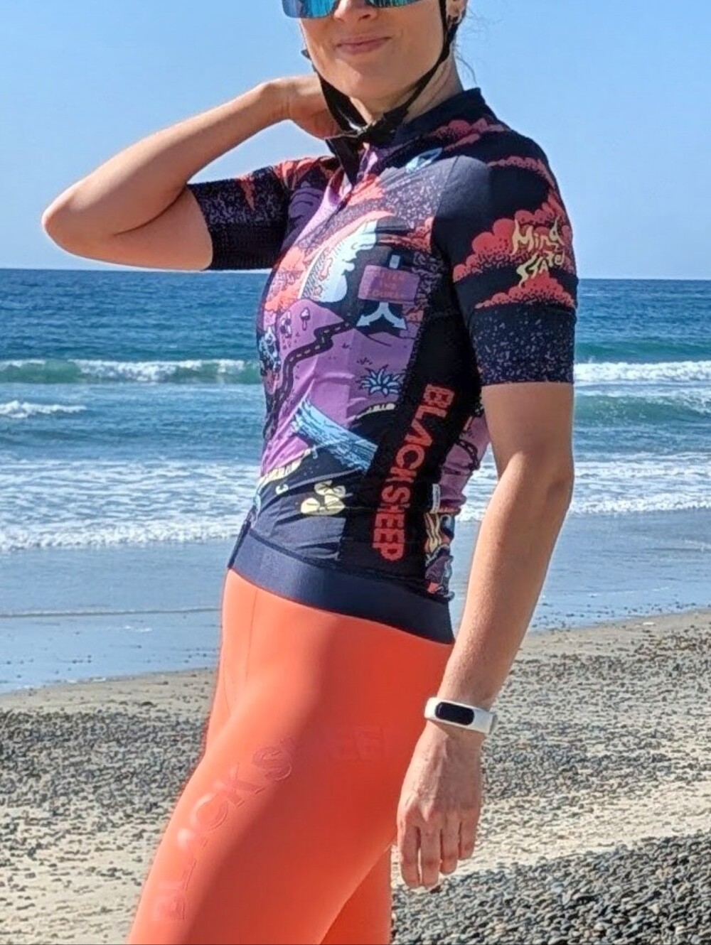 Black Sheep Cycling Women’s Graphic Cycling Jersey Size S - Picture 15 of 16